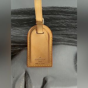Louis Vuitton luggage tag